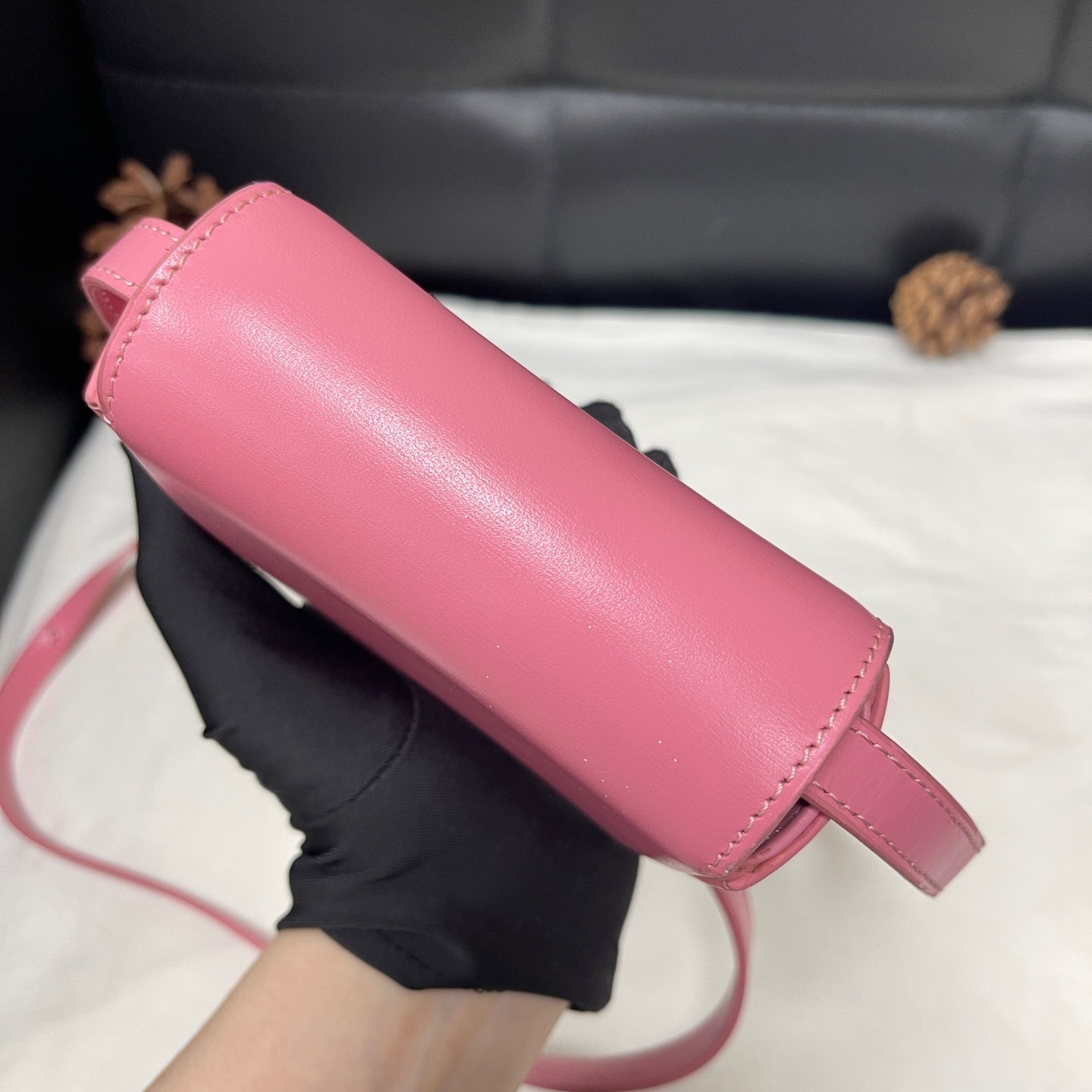 Celine - Triomphe - Leather - Pink - (mini)