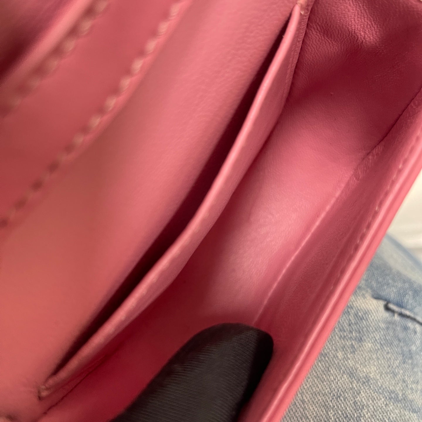 Celine - Triomphe - Leather - Pink - (mini)