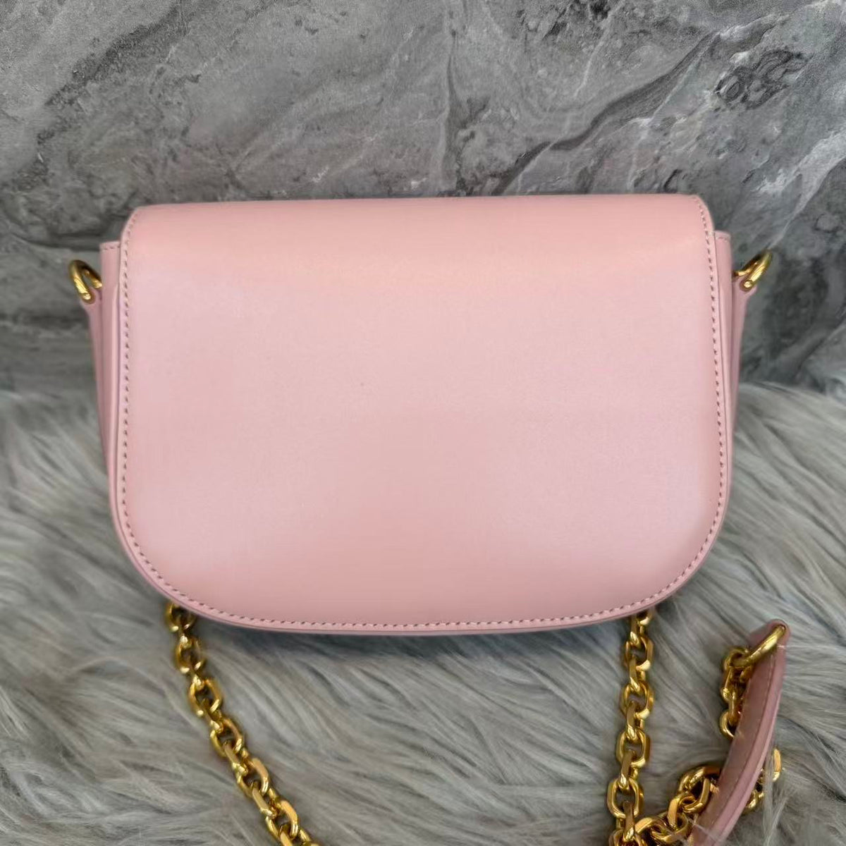 Celine - Triomphe - Leather - Pink - (small)