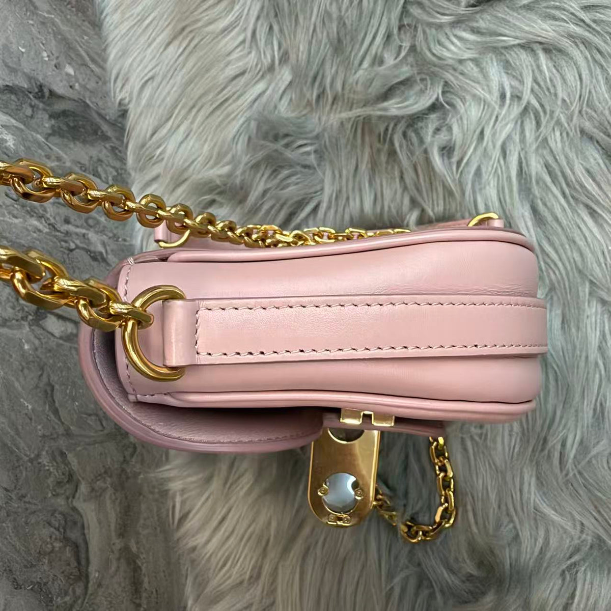 Celine - Triomphe - Leather - Pink - (small)