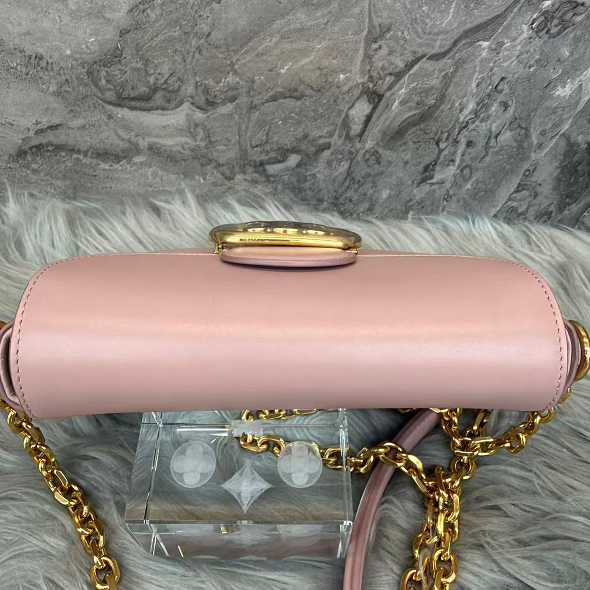 Celine - Triomphe - Leather - Pink - (small)