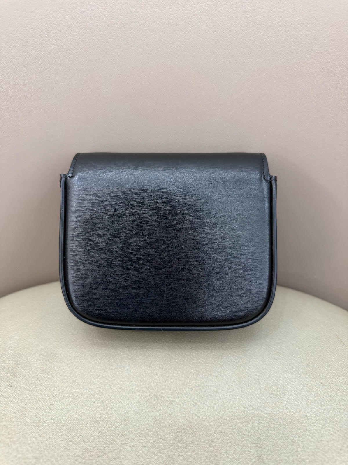 Celine - Triomphe Mini - Leather - Black - (mini)