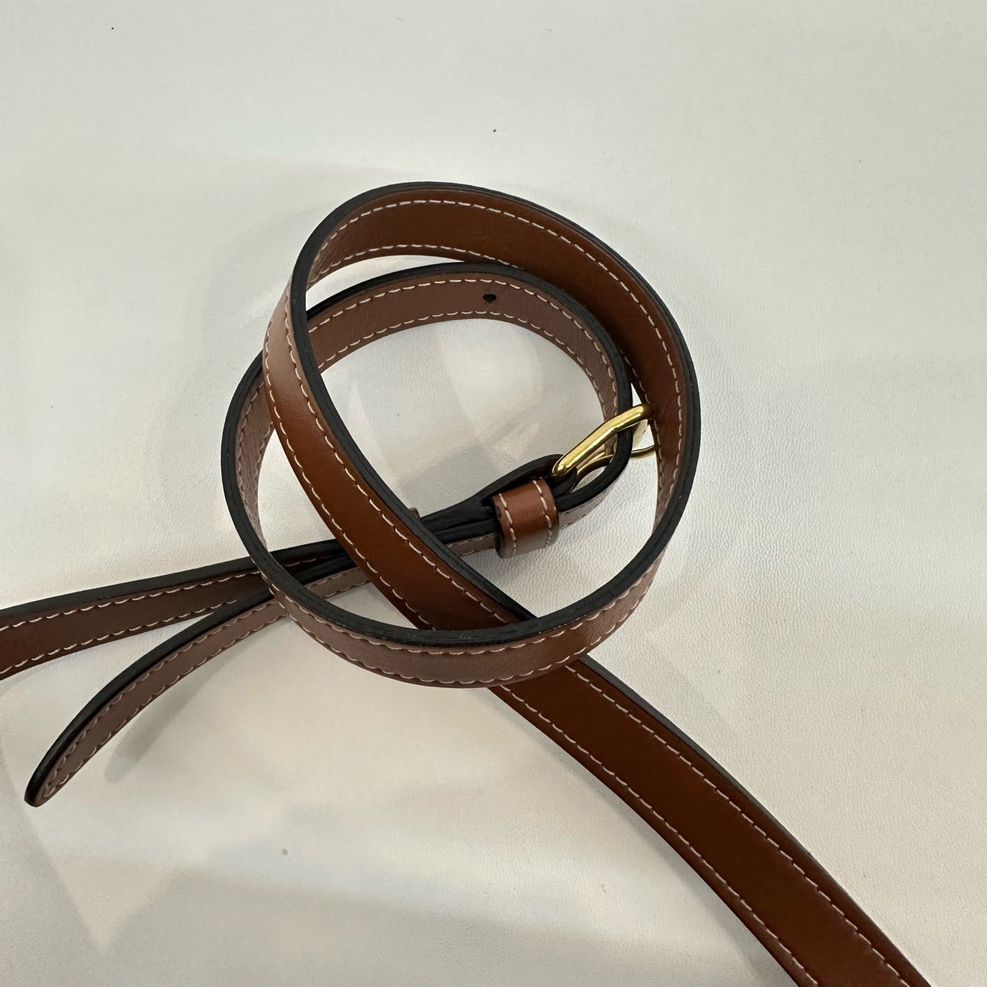 Celine - Triomphe Saddle Bag - Coated canvas with leather trim - Brown - (Small)