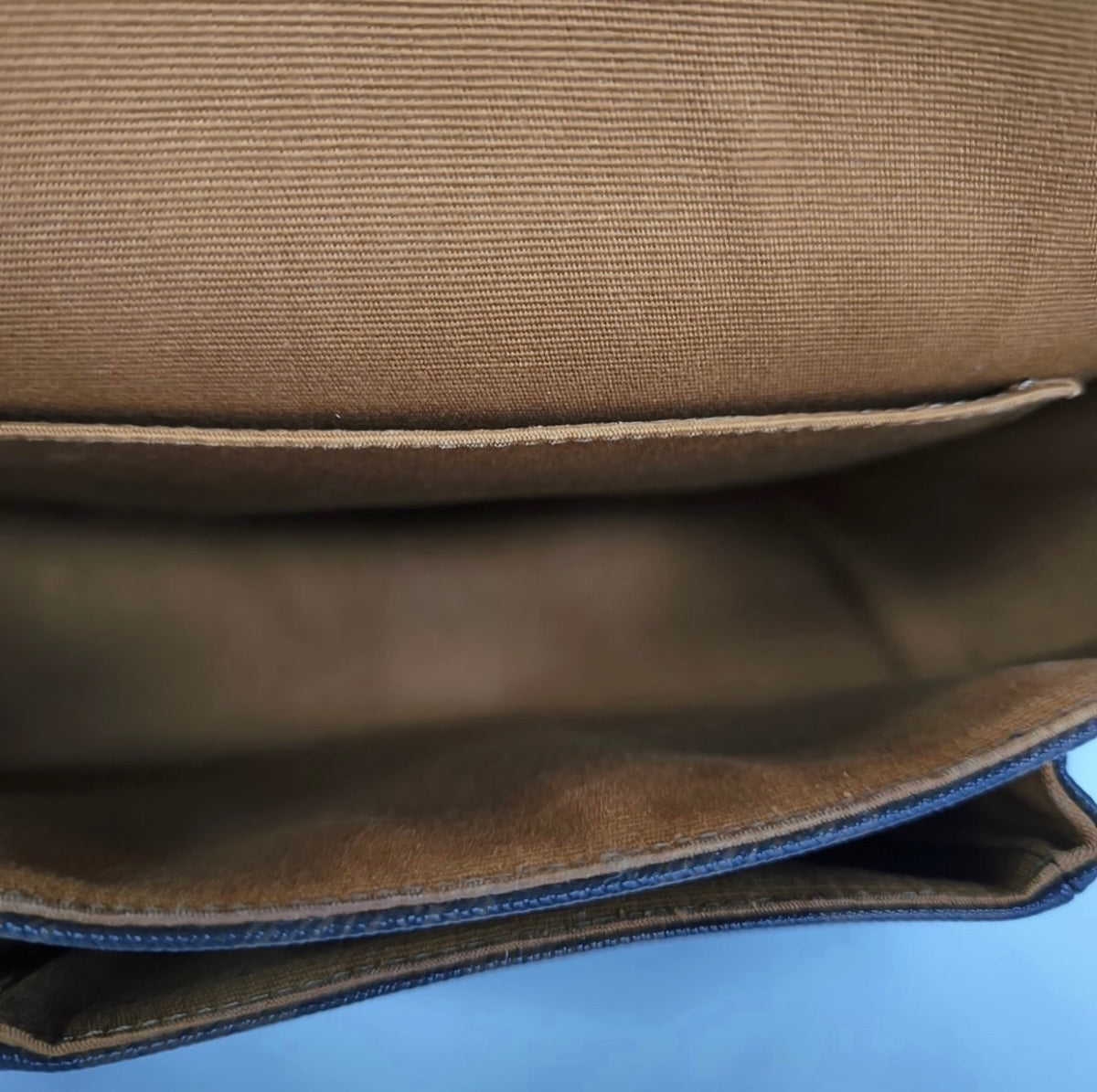 Celine - Triomphe Saddle Bag - Leather - Brown - (small)
