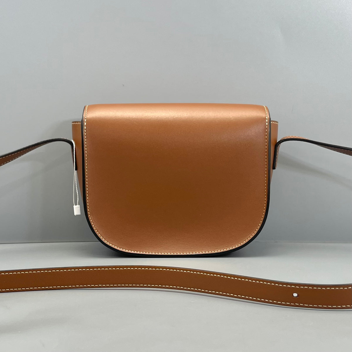 Celine - Triomphe Saddle Bag - Leather - Camel - (mini)