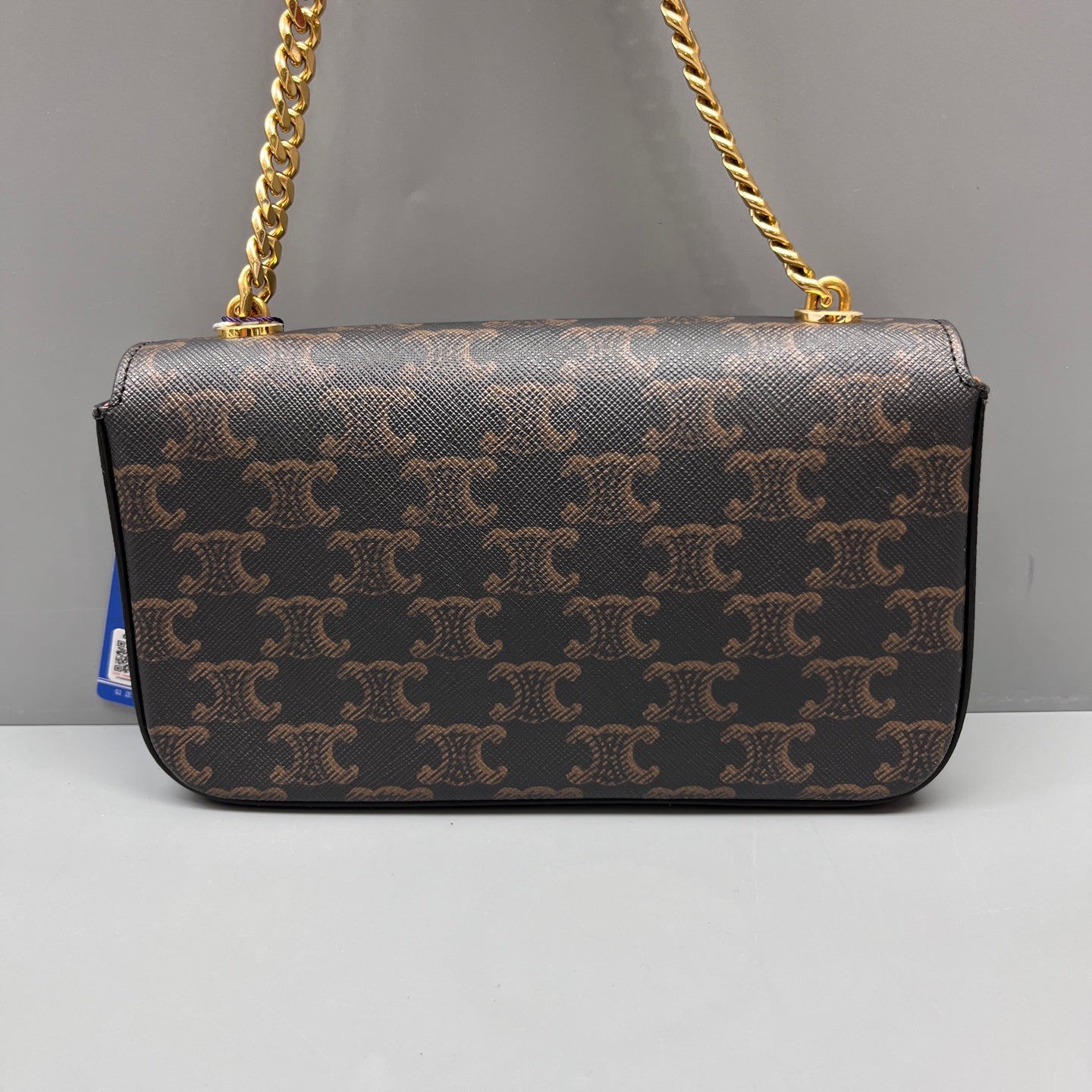 Celine - Triomphe - Synthetic - Brown - (mini)