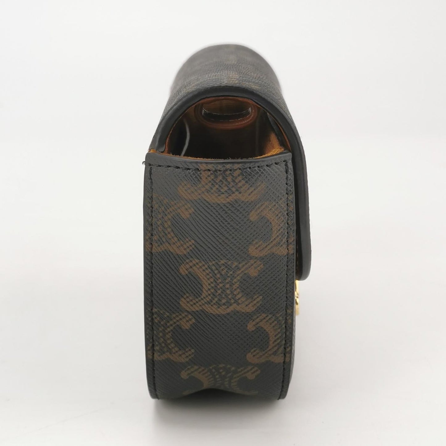Celine - Triomphe - Synthetic - Brown - (mini)
