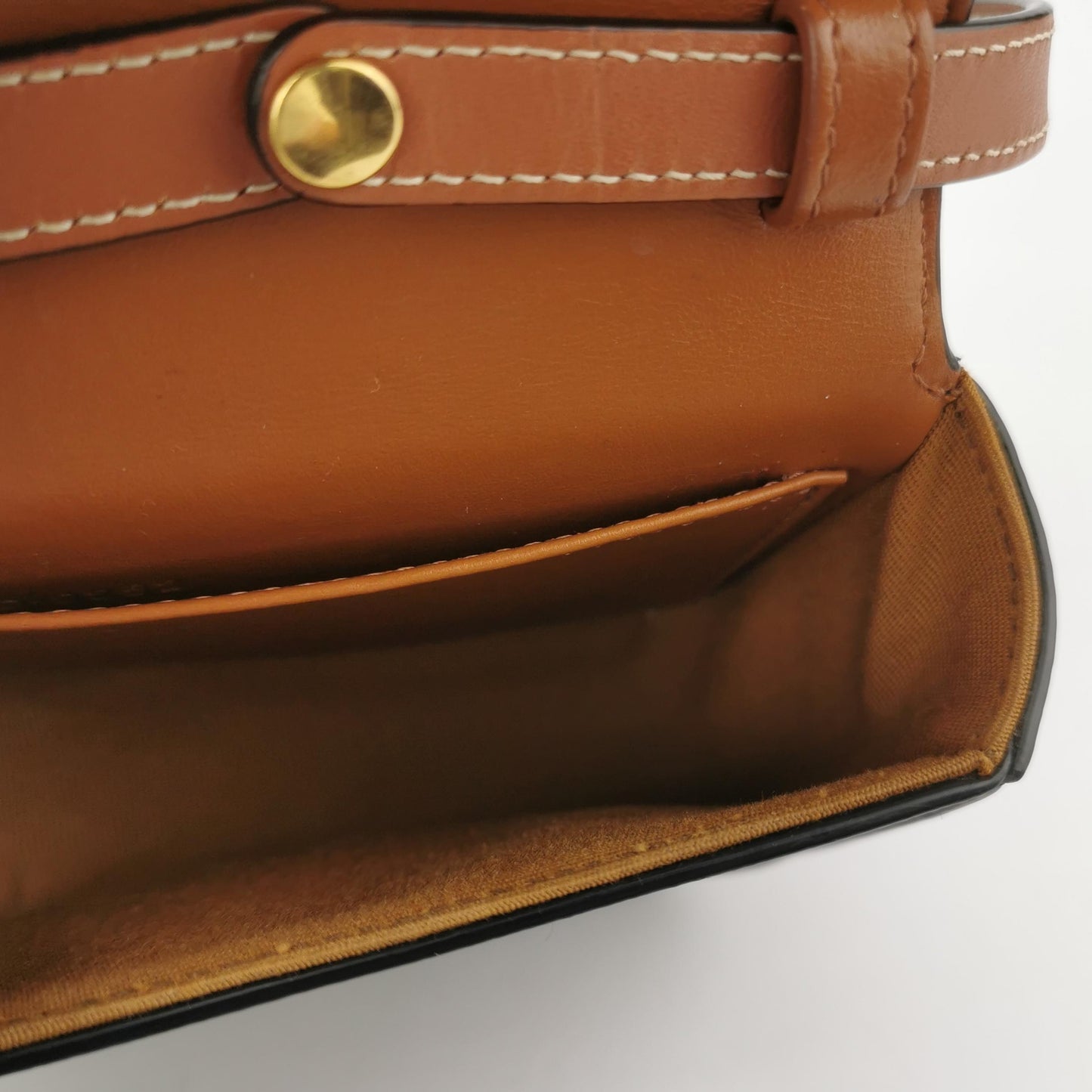 Celine - Triomphe - Synthetic - Brown - (mini)