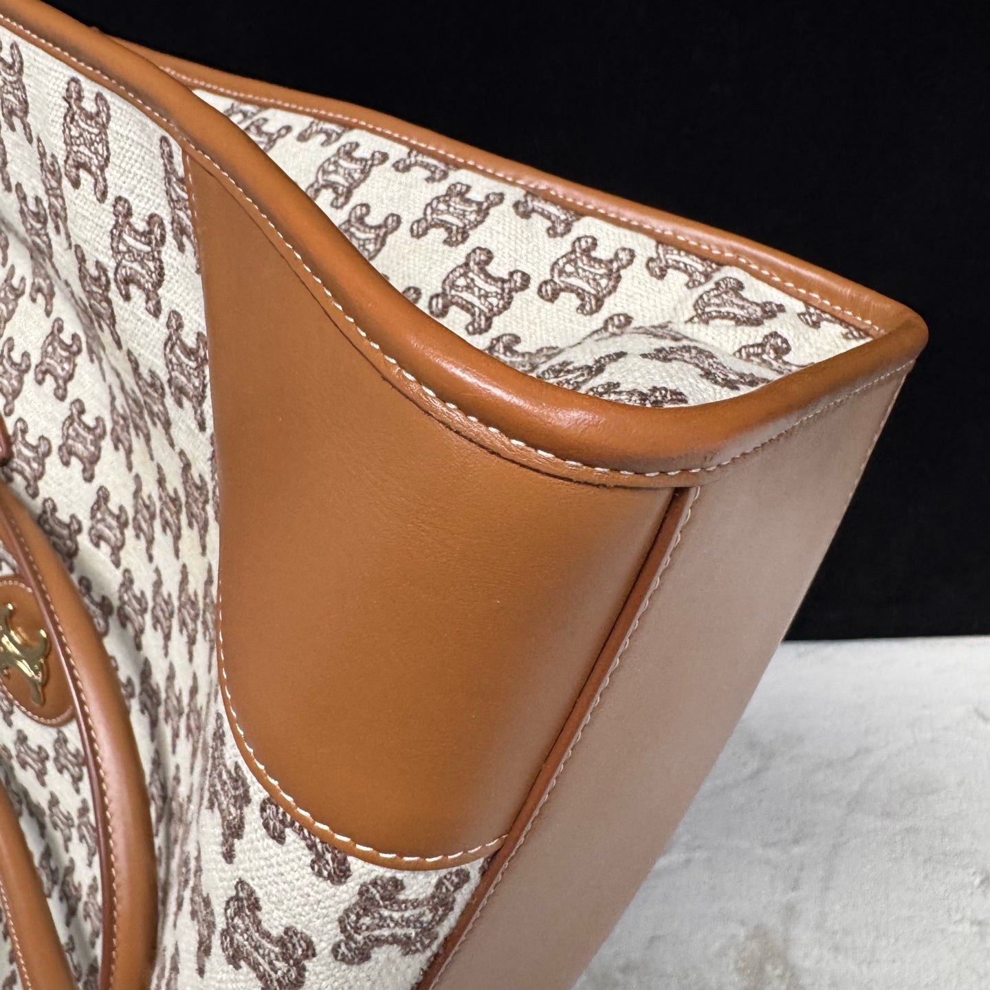 Celine - Triomphe - Synthetic - Multicolour - (large)