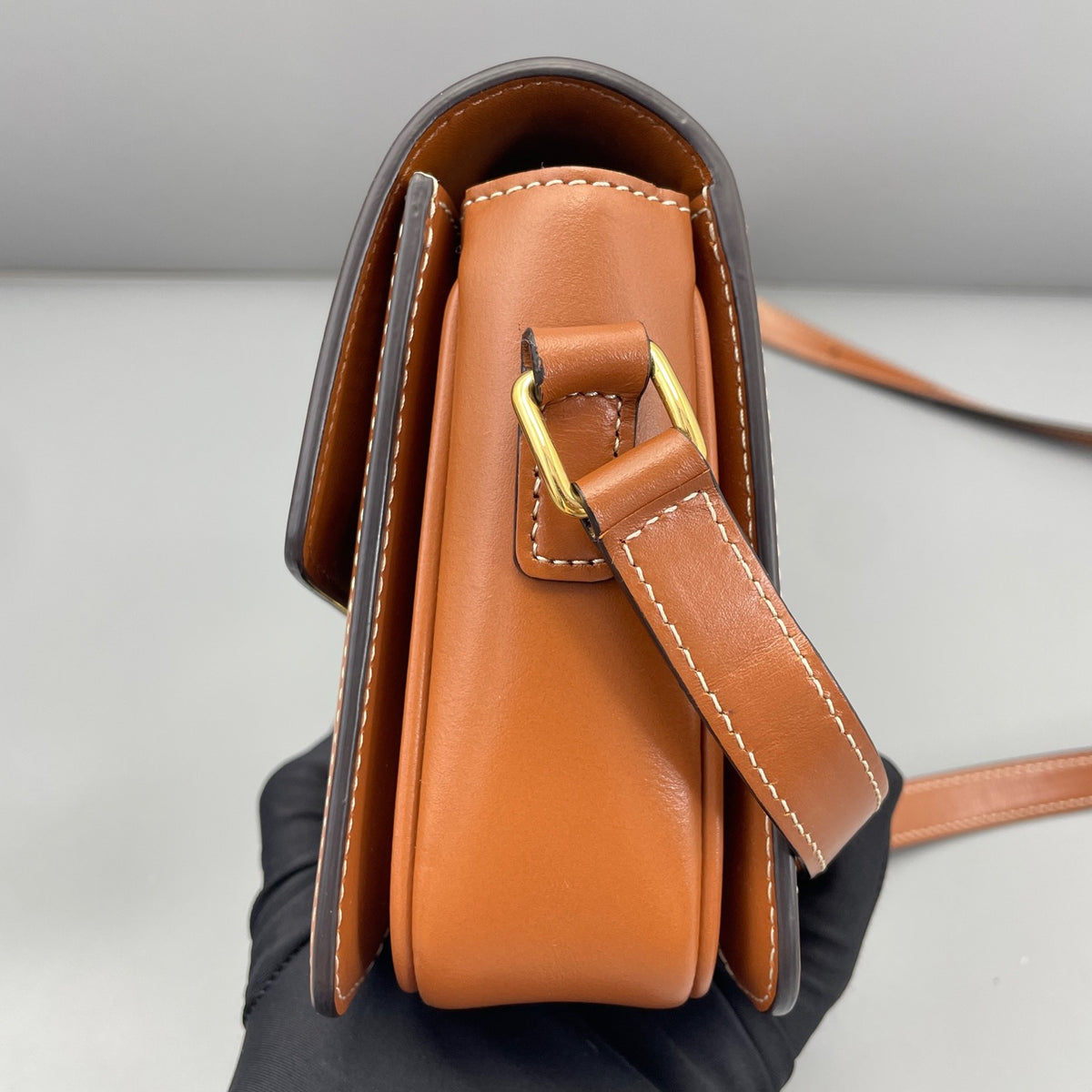 Celine - Triomphe Teen - Leather - Brown - (mini)