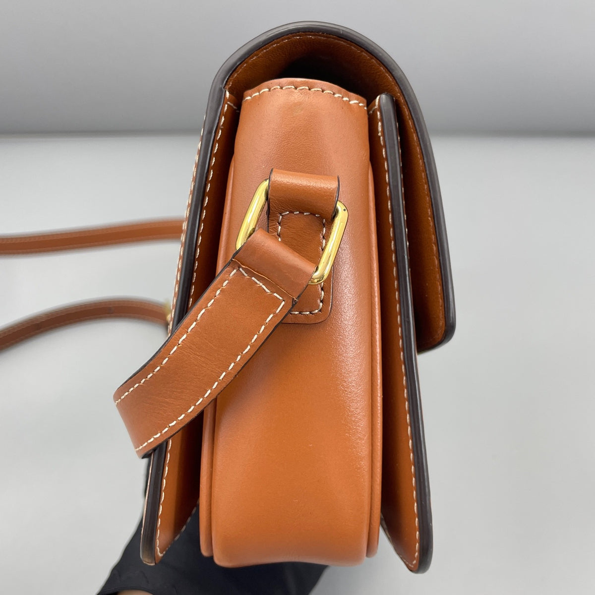 Celine - Triomphe Teen - Leather - Brown - (mini)