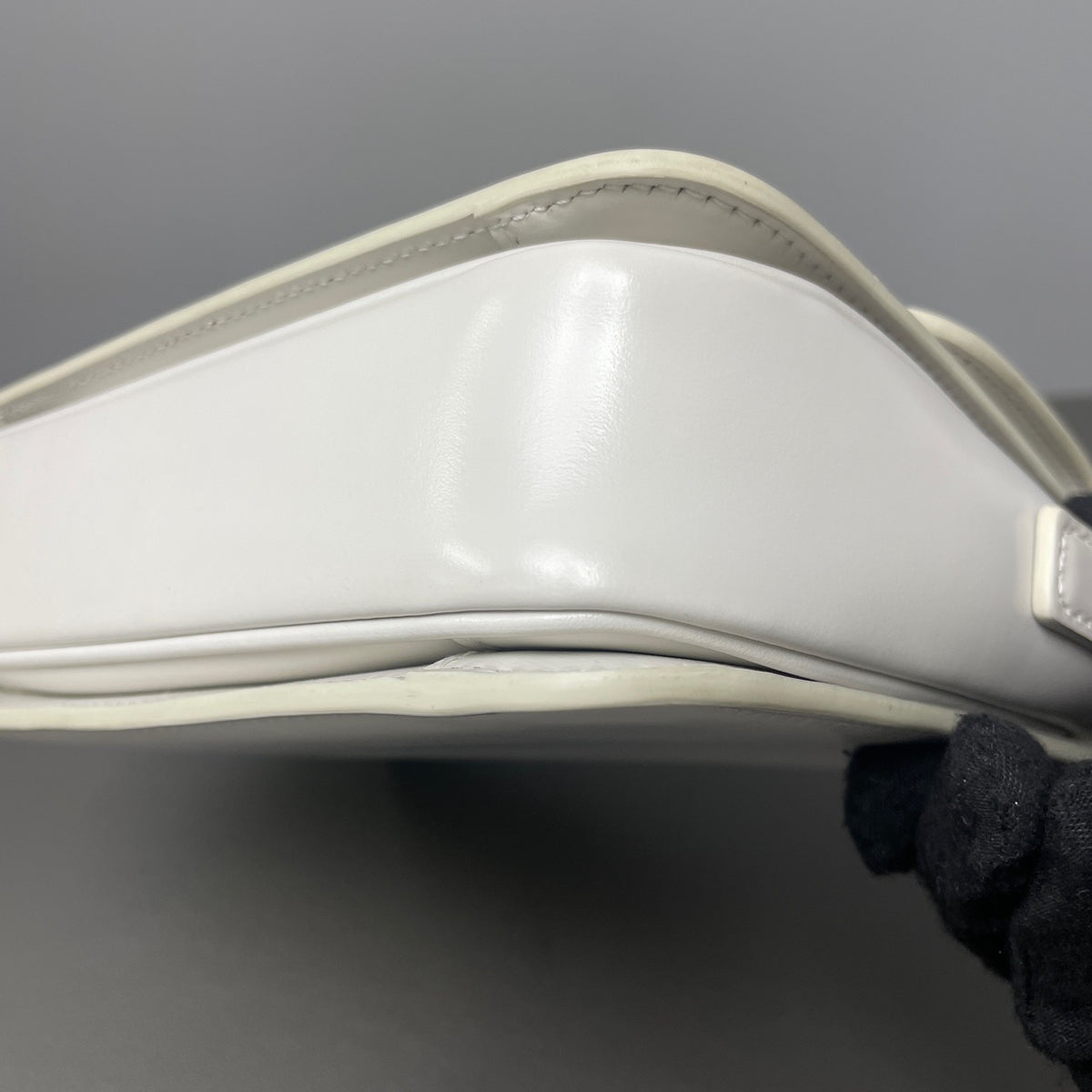 Celine - Triomphe Teen - Leather - White - (small)