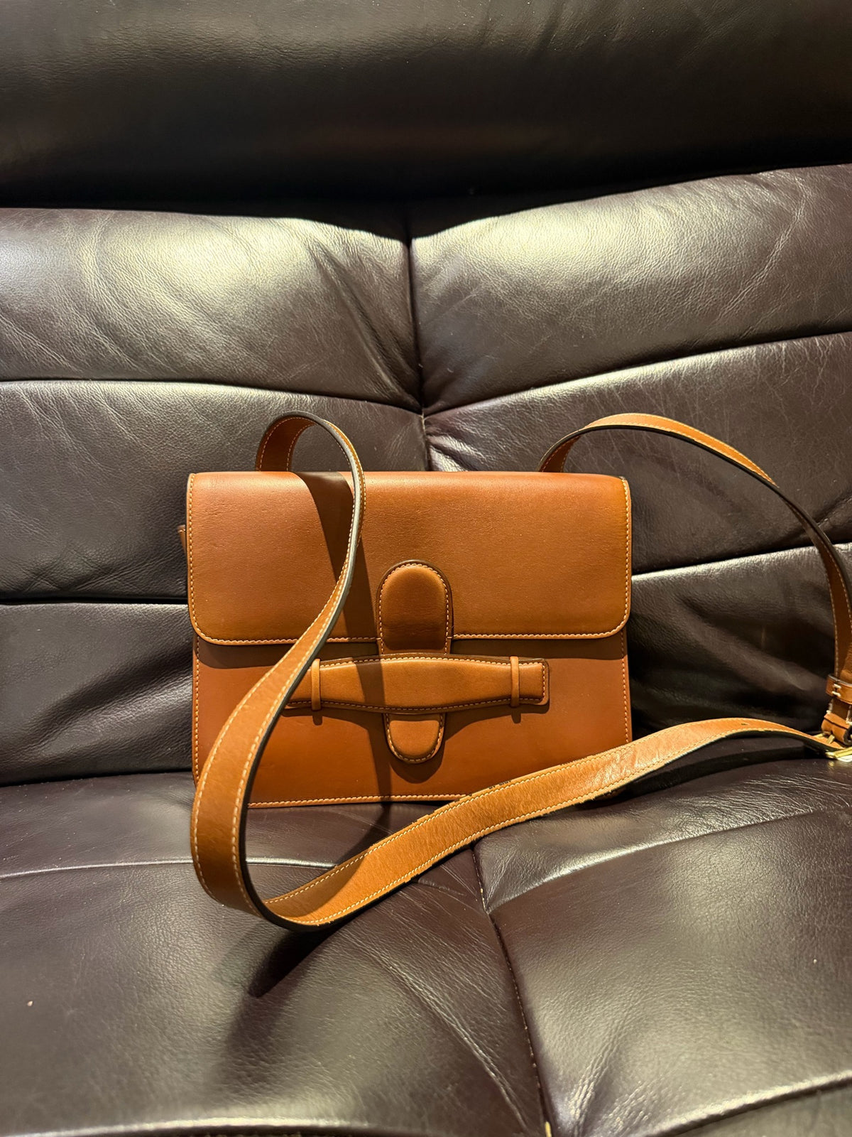 Celine - Trotteur - Leather - Camel - (small)