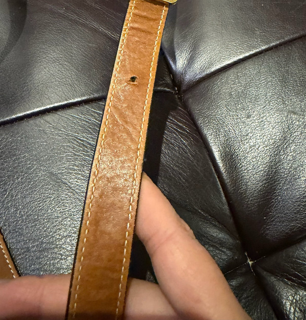 Celine - Trotteur - Leather - Camel - (small)