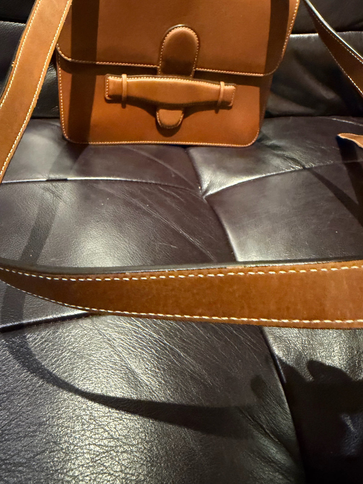 Celine - Trotteur - Leather - Camel - (small)