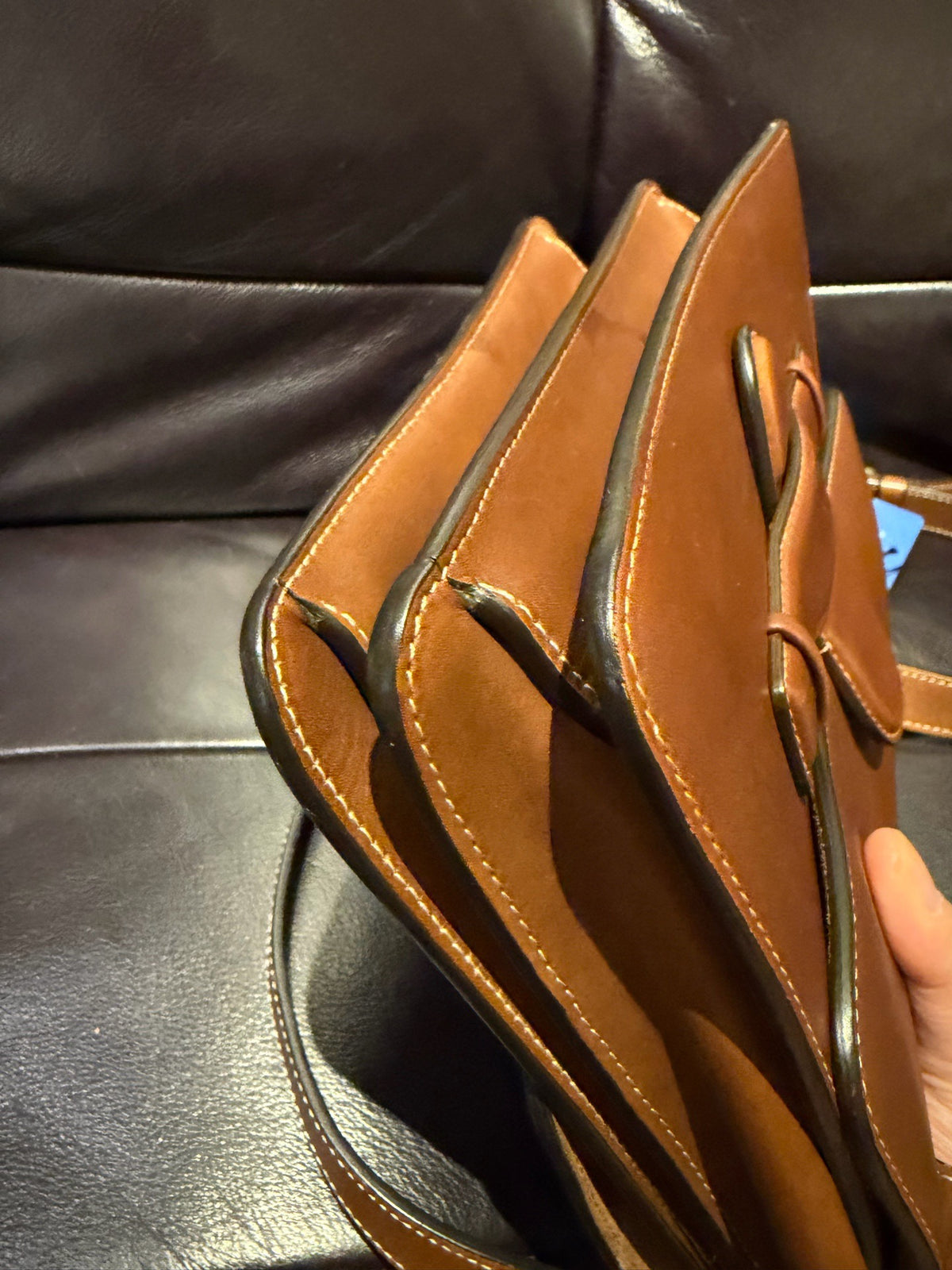 Celine - Trotteur - Leather - Camel - (small)