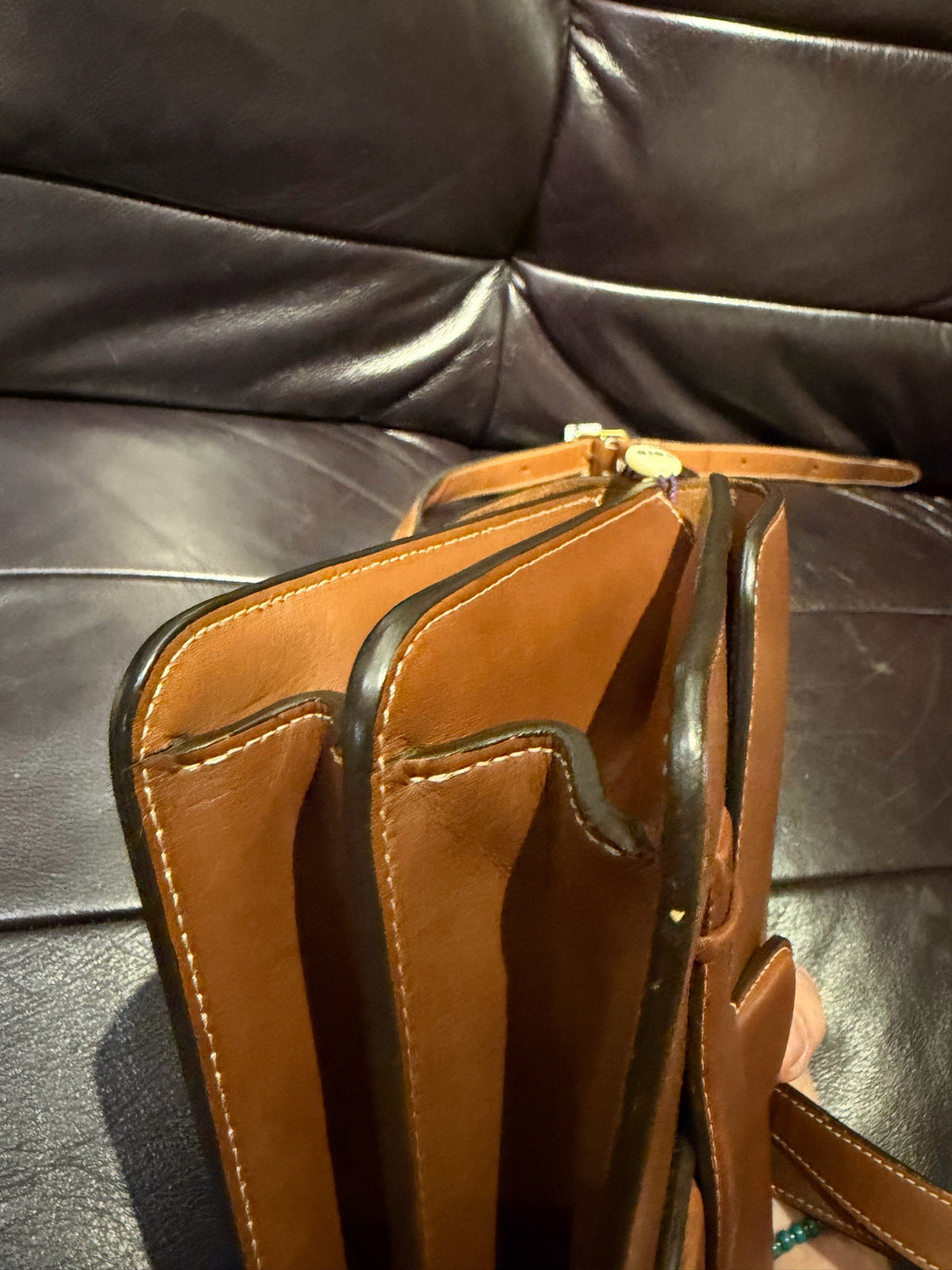 Celine - Trotteur - Leather - Camel - (small)