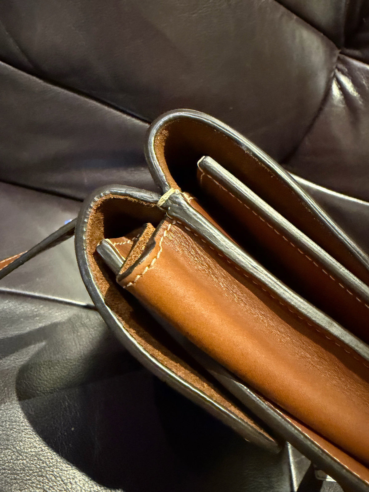 Celine - Trotteur - Leather - Camel - (small)