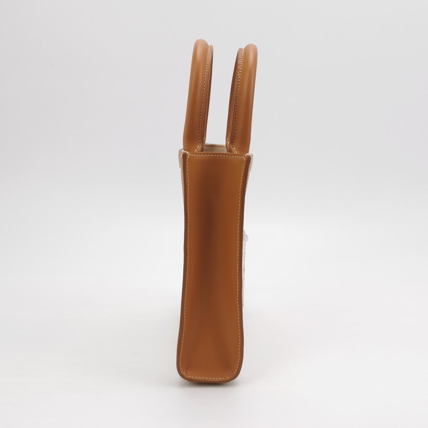 Celine - Vertical Cabas - Cloth - Beige - (mini)
