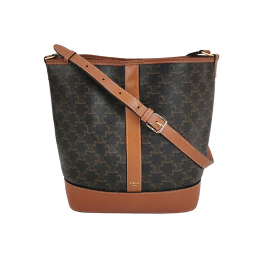 Celine - Vertical Cabas - Leather - Brown - (medium)