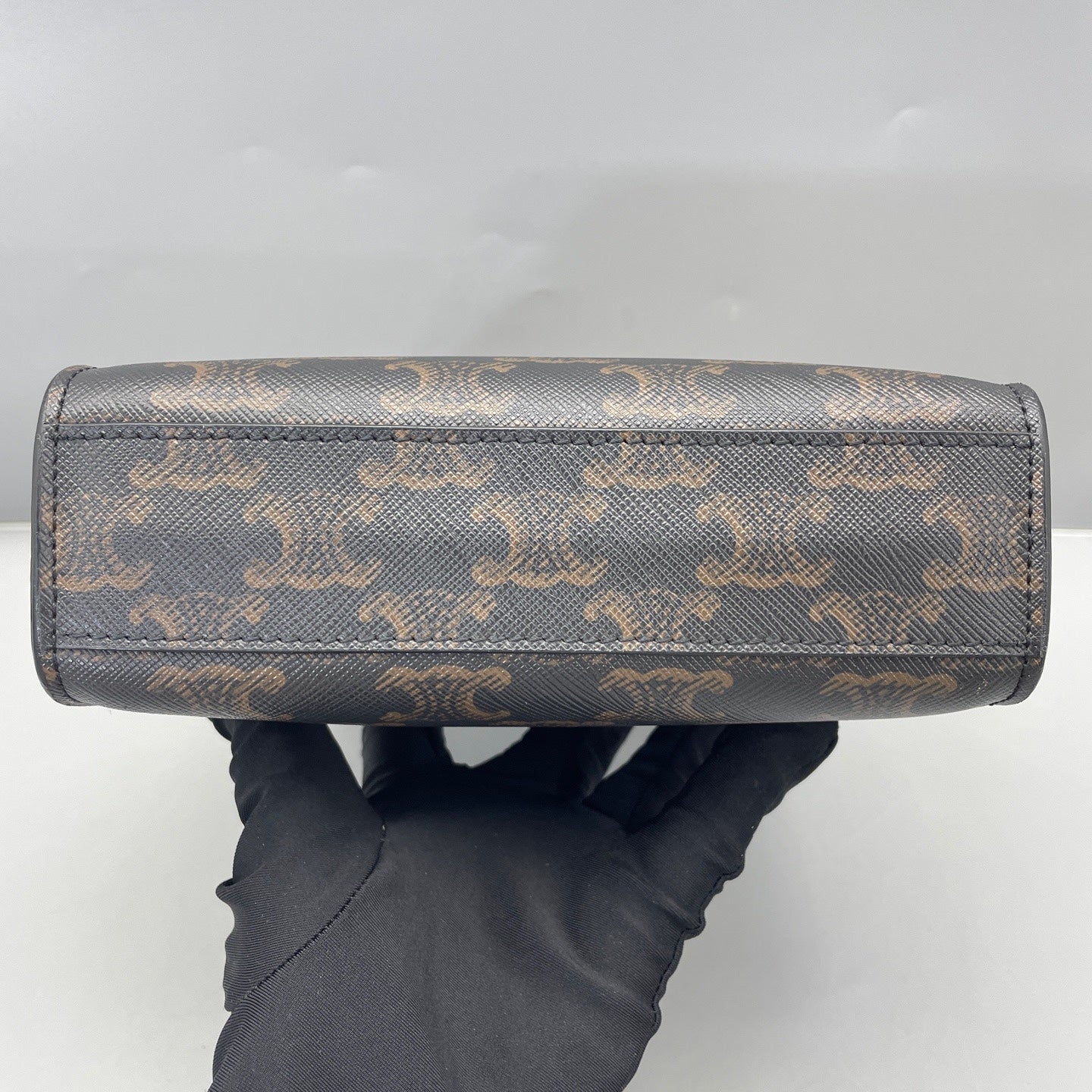 Celine - Vertical Cabas - Leather - Brown - (mini)