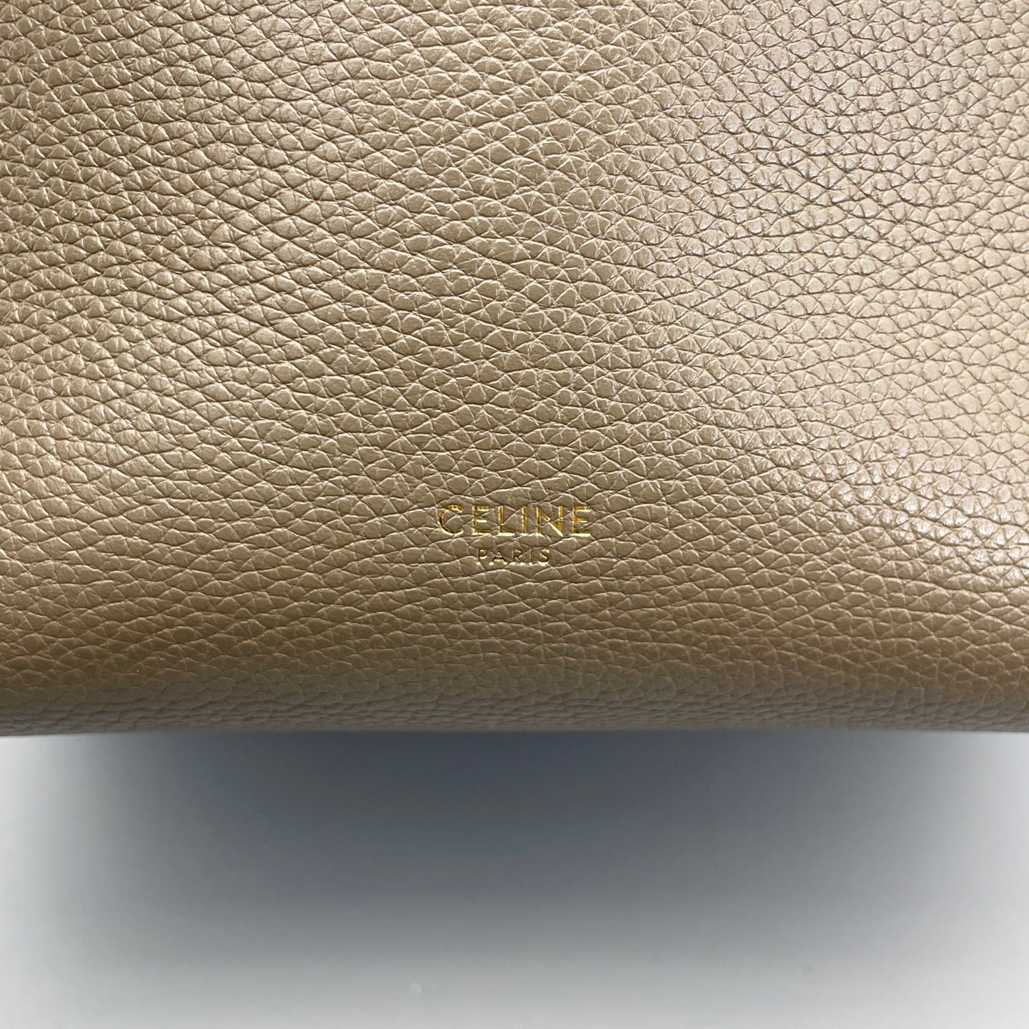 Celine - Vertical Cabas - Leather - Grey - (Small)