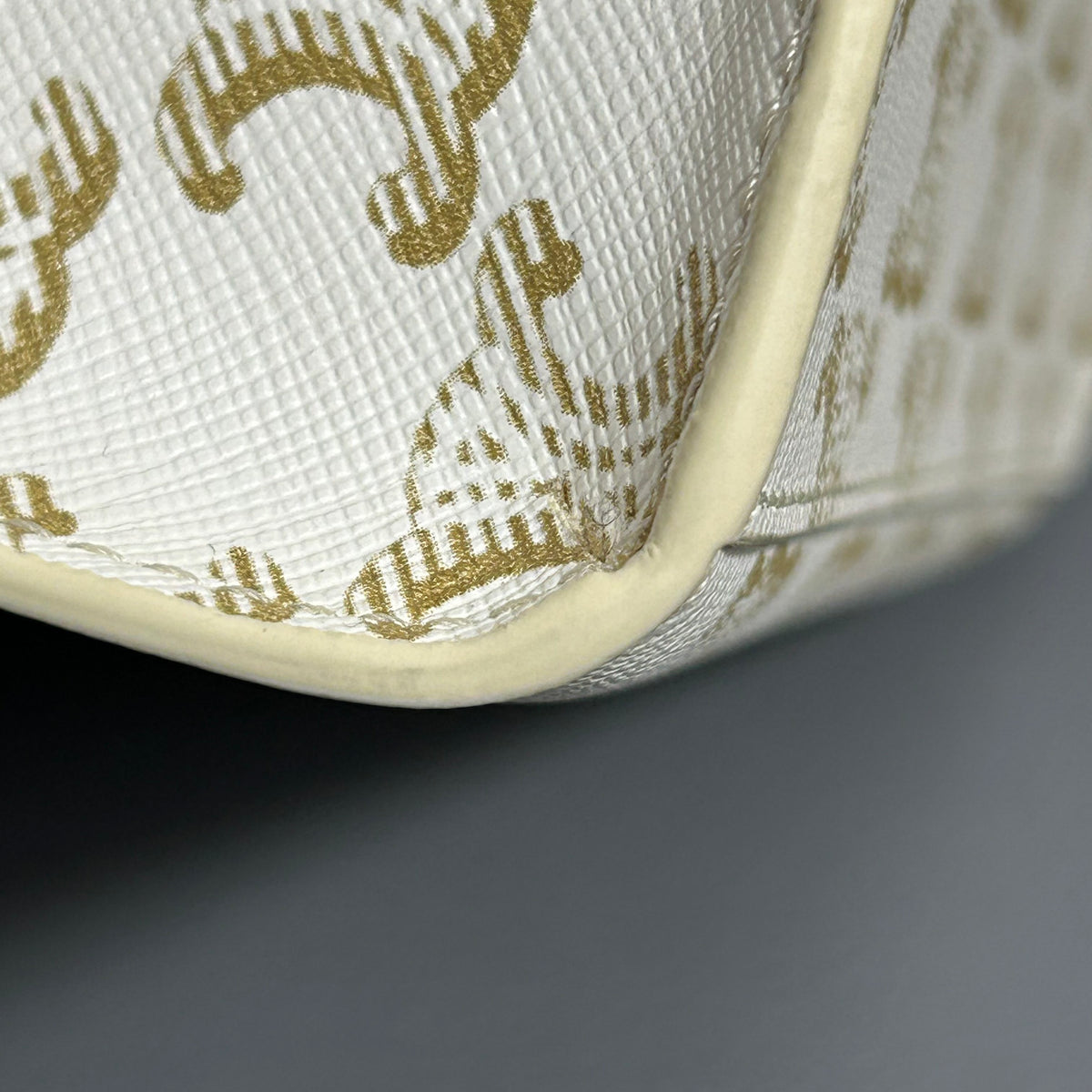 Celine - Vertical Cabas Mini in Triomphe Canvas - Cloth - Beige - (mini)
