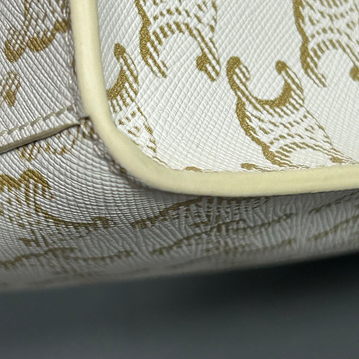 Celine - Vertical Cabas Mini in Triomphe Canvas - Cloth - Beige - (mini)