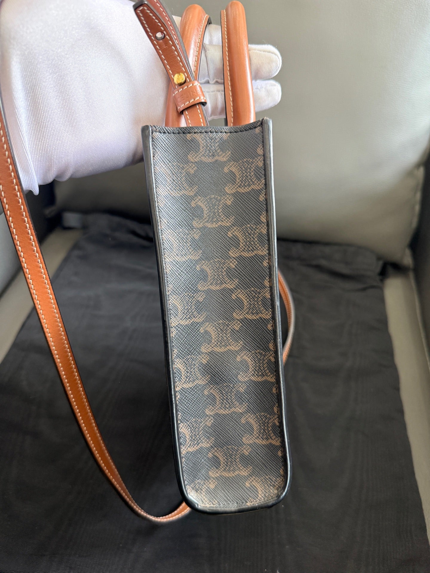 Celine - Vertical Cabas Mini - Synthetic - Multicolour - (mini)