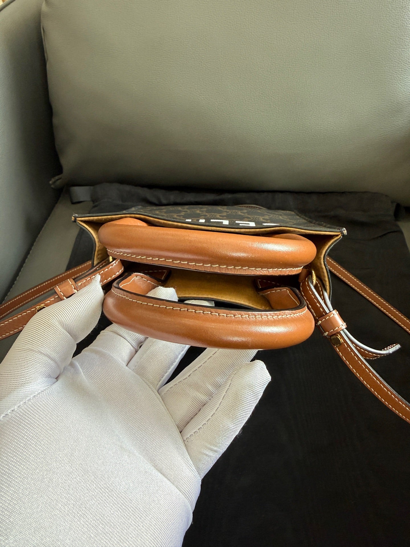 Celine - Vertical Cabas Mini - Synthetic - Multicolour - (mini)