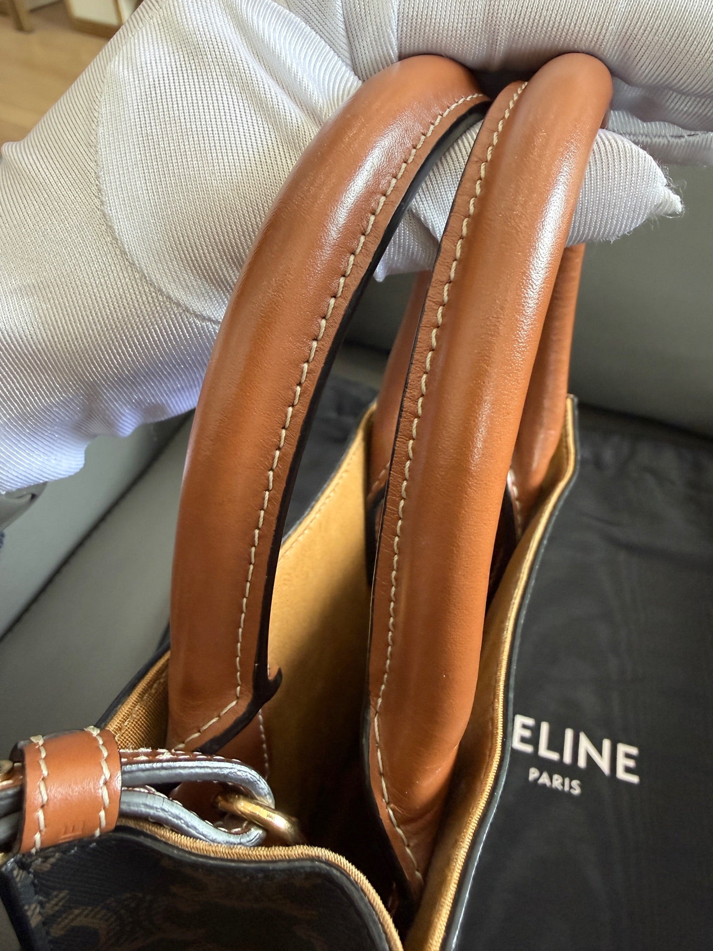 Celine - Vertical Cabas Mini - Synthetic - Multicolour - (mini)