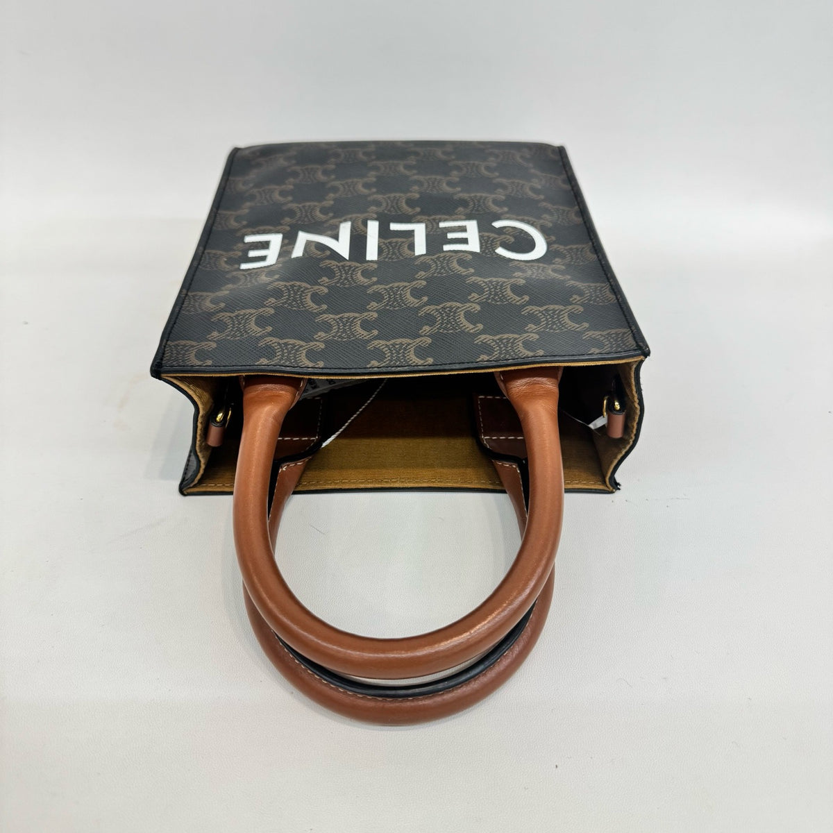 Celine - Vertical Cabas - Synthetic - Brown - (small)