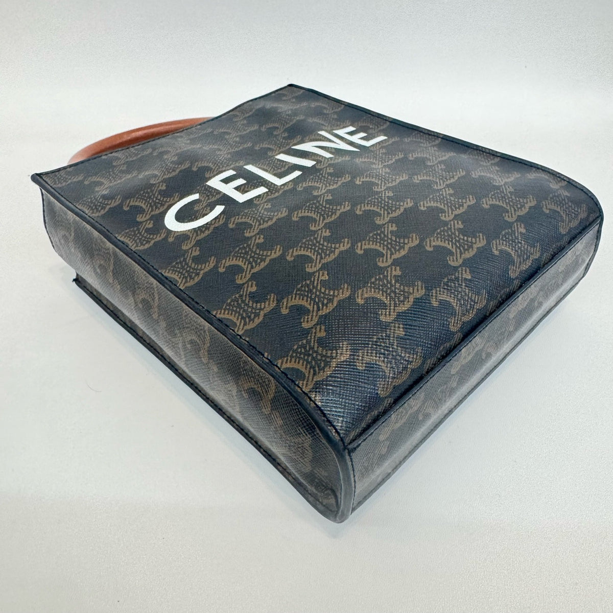 Celine - Vertical Cabas - Synthetic - Brown - (small)