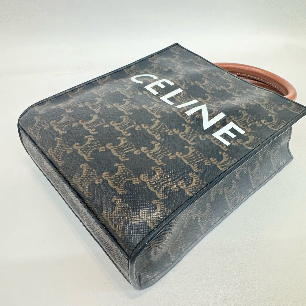 Celine - Vertical Cabas - Synthetic - Brown - (small)