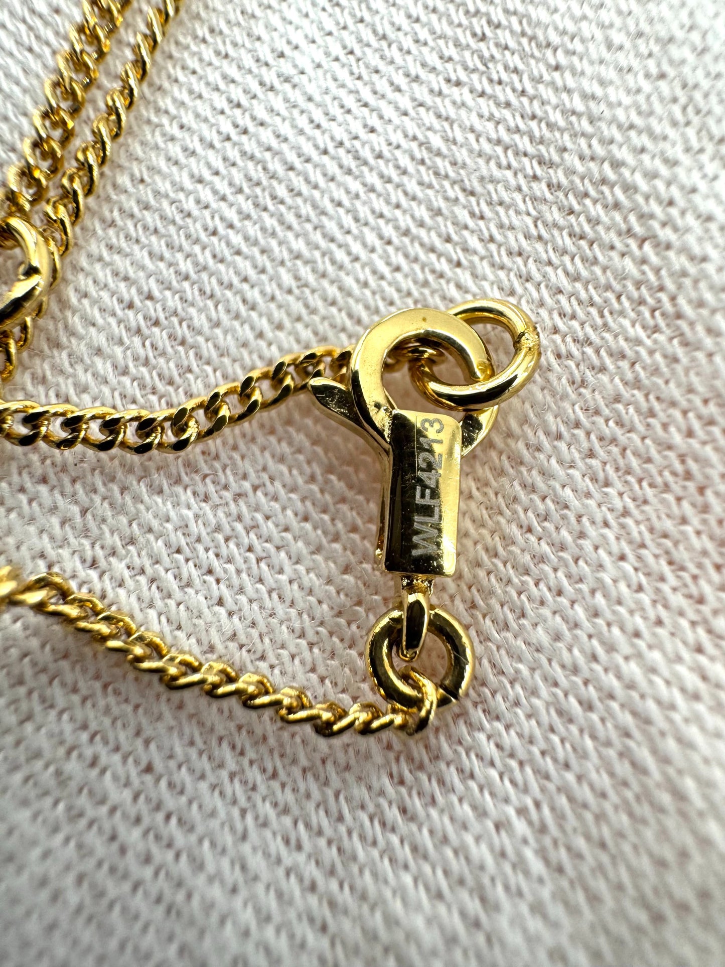 Celine - X Letter - Gold plated - Gold