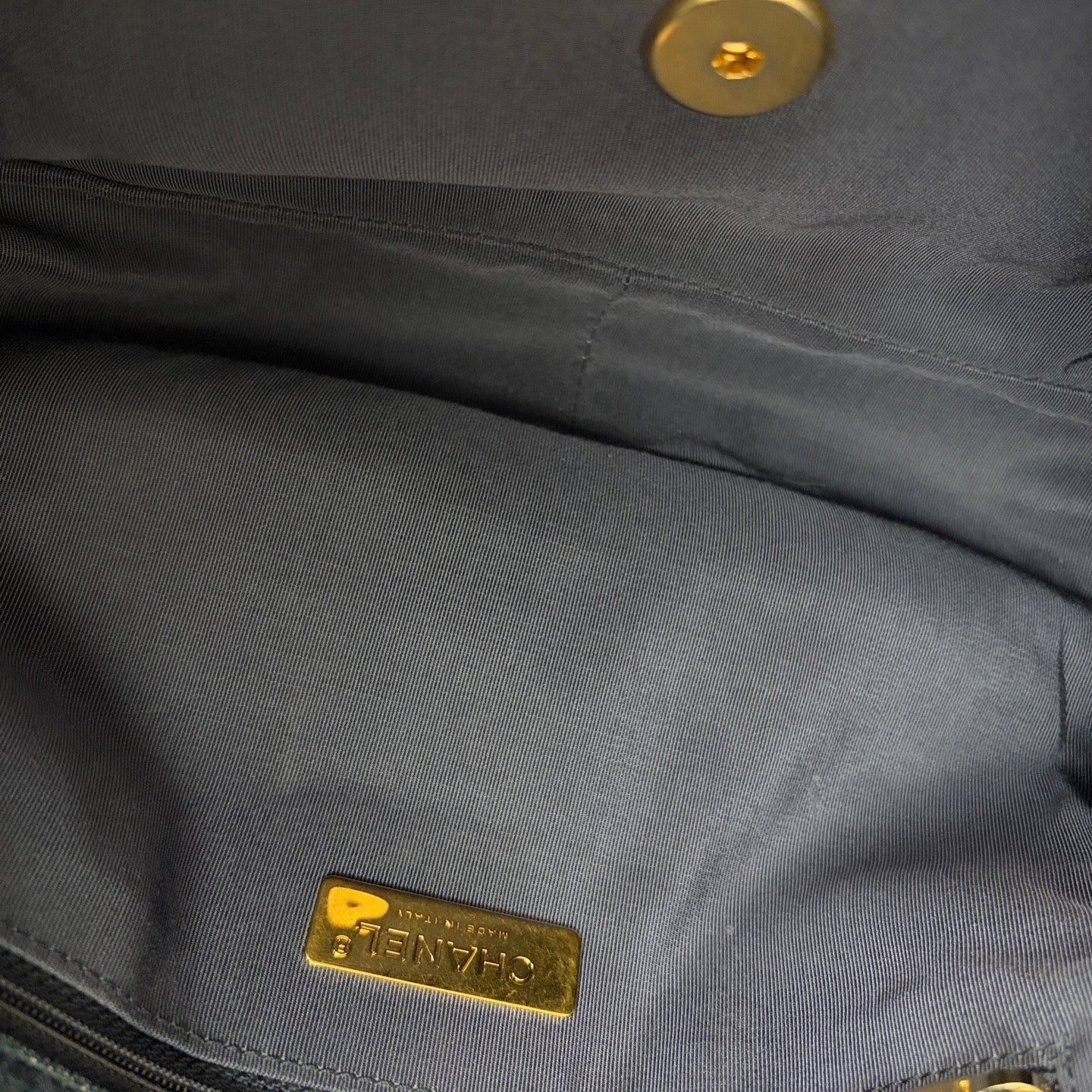 Chanel - 19 Bag - Denim - Jeans - Blue - (medium)