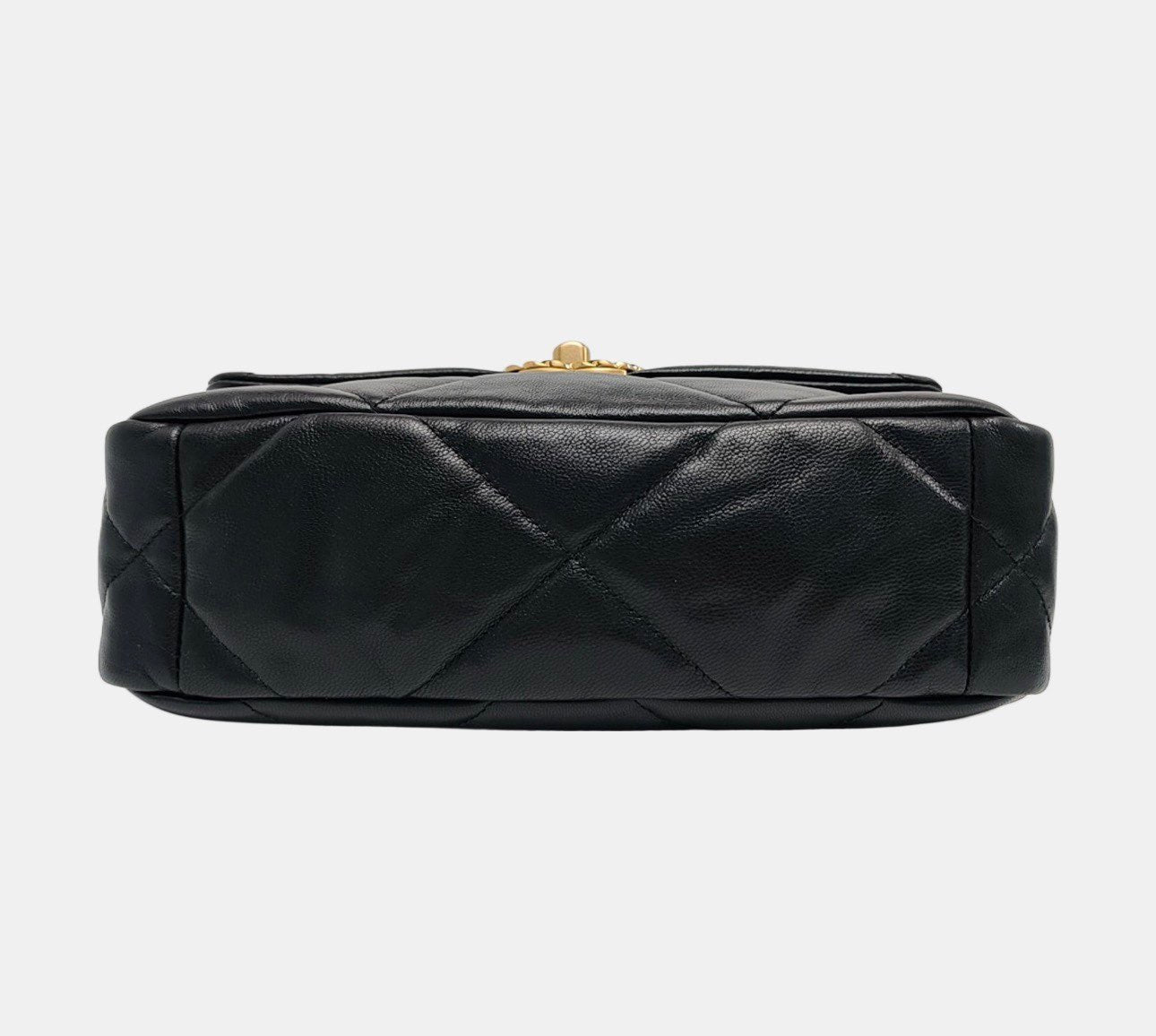 Chanel - 19 Bag - Lambskin leather - Black - (large)