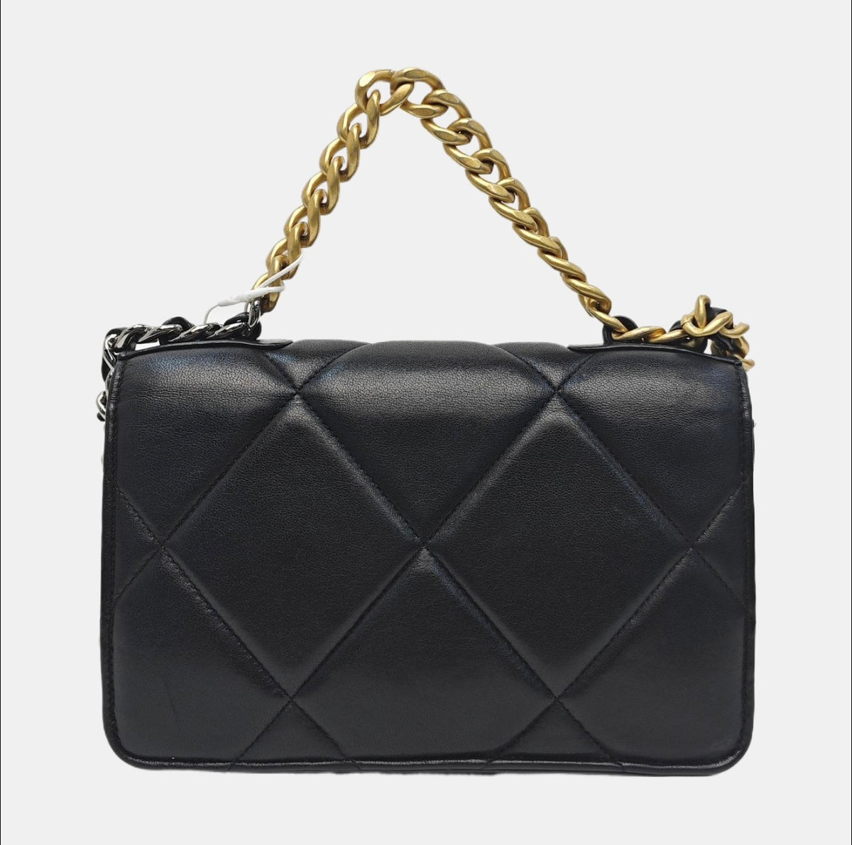 Chanel - 19 Bag WOC - Leather - Black - (mini)