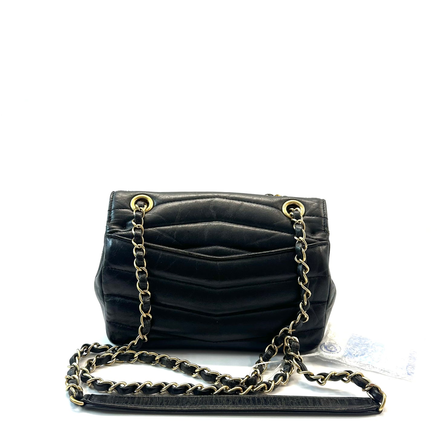 Chanel - 19 Flap Bag - Leather - Black