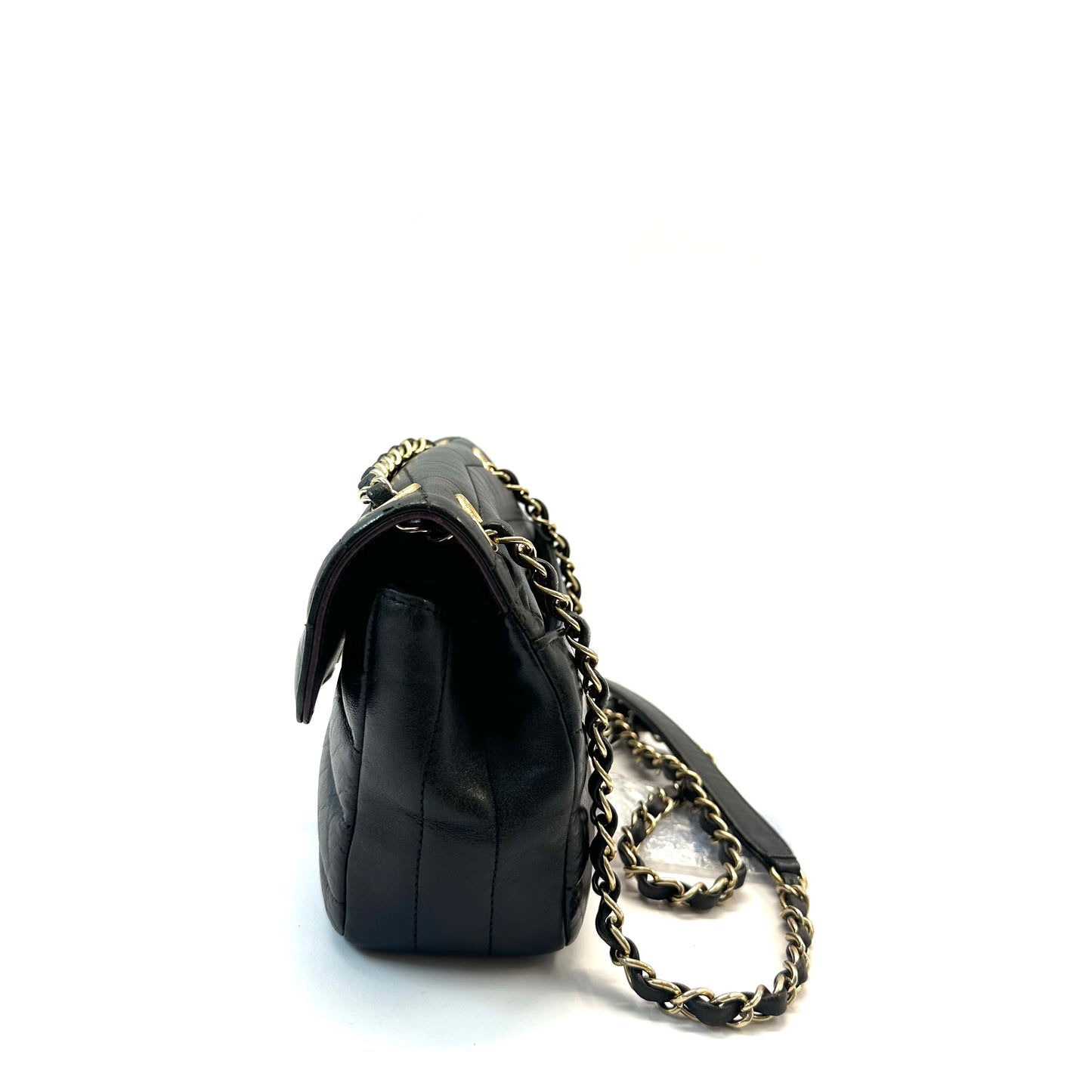 Chanel - 19 Flap Bag - Leather - Black