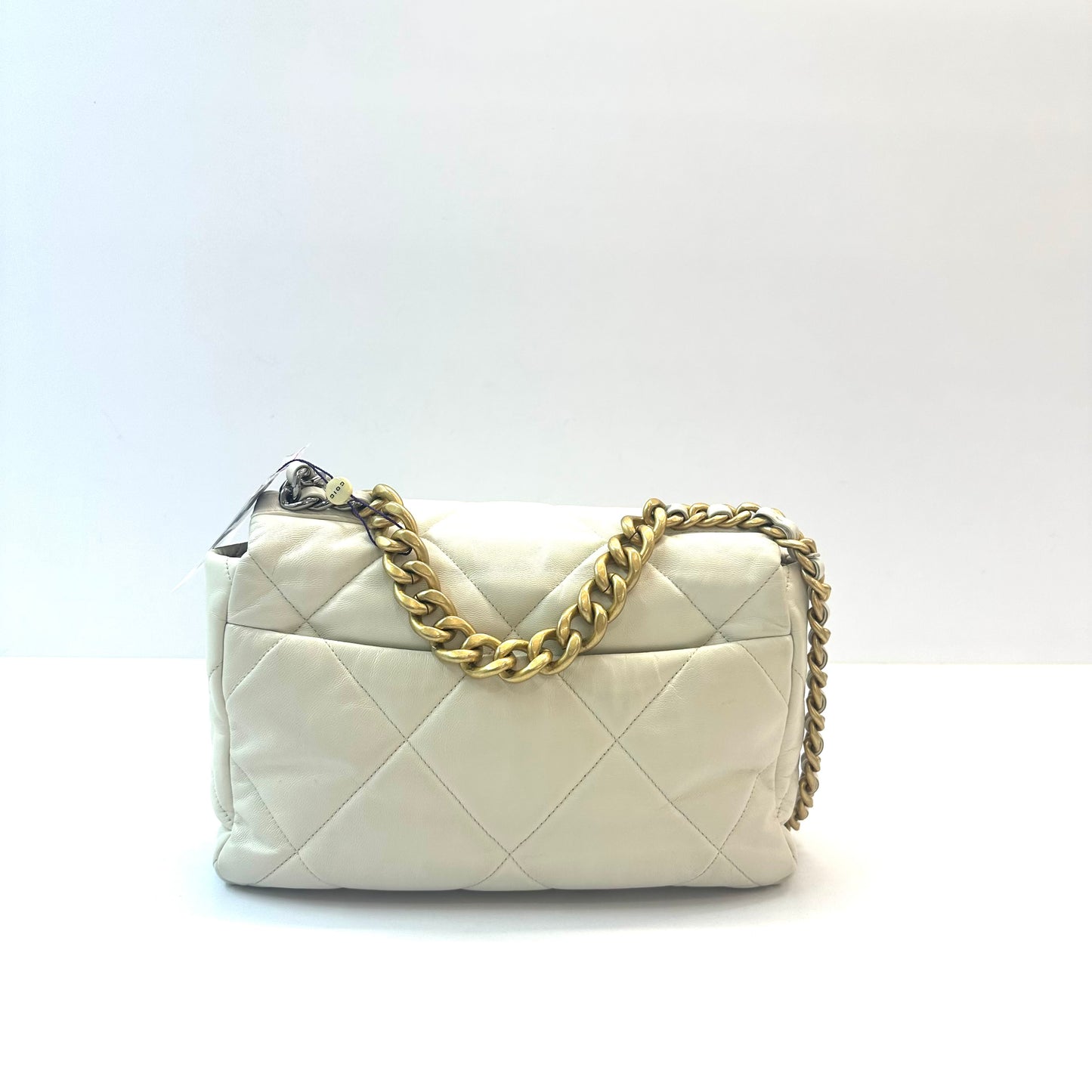 Chanel - 19bag - Leather - White