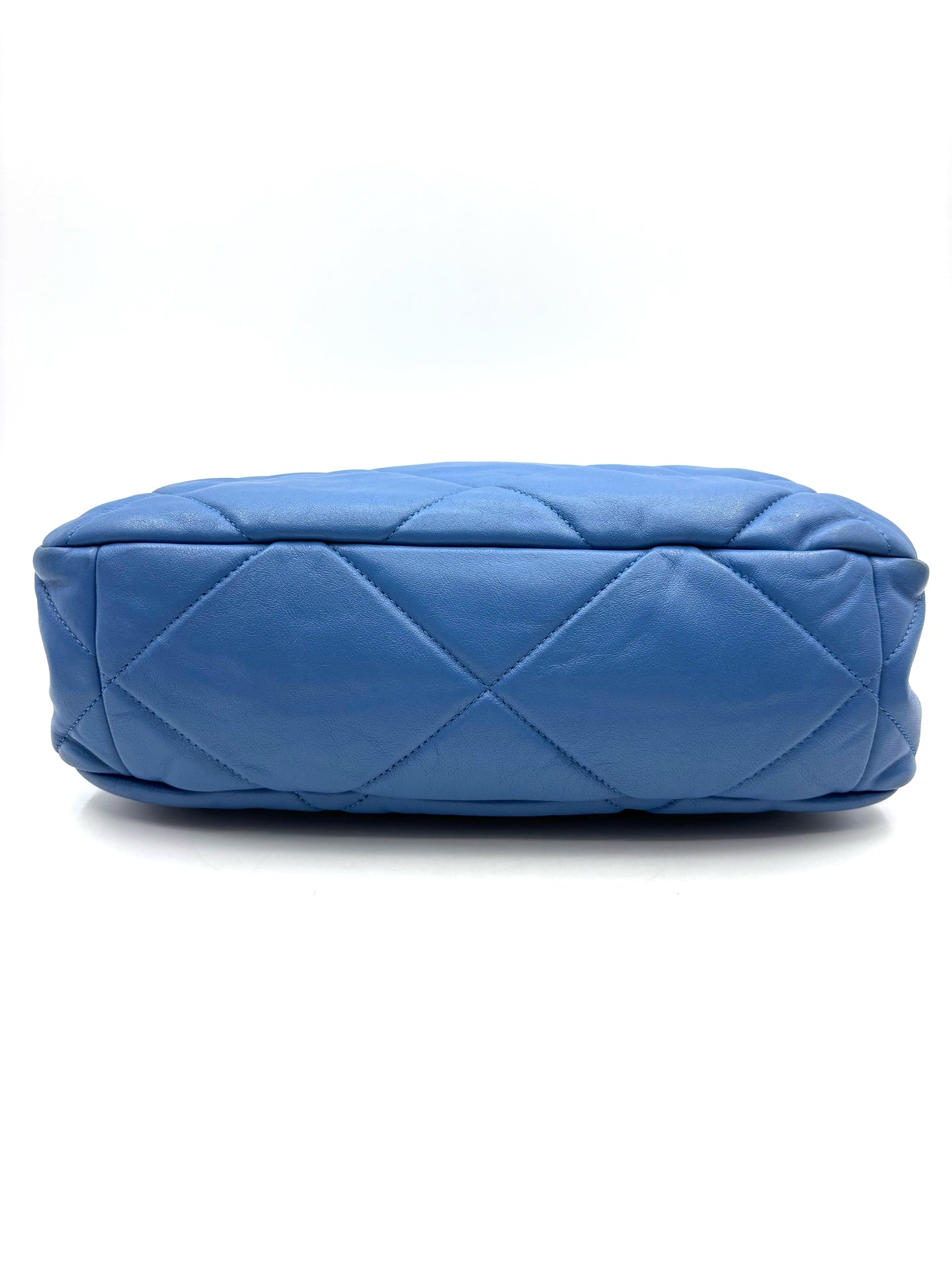 Chanel - 19Bag - Leather - Blue - (medium)