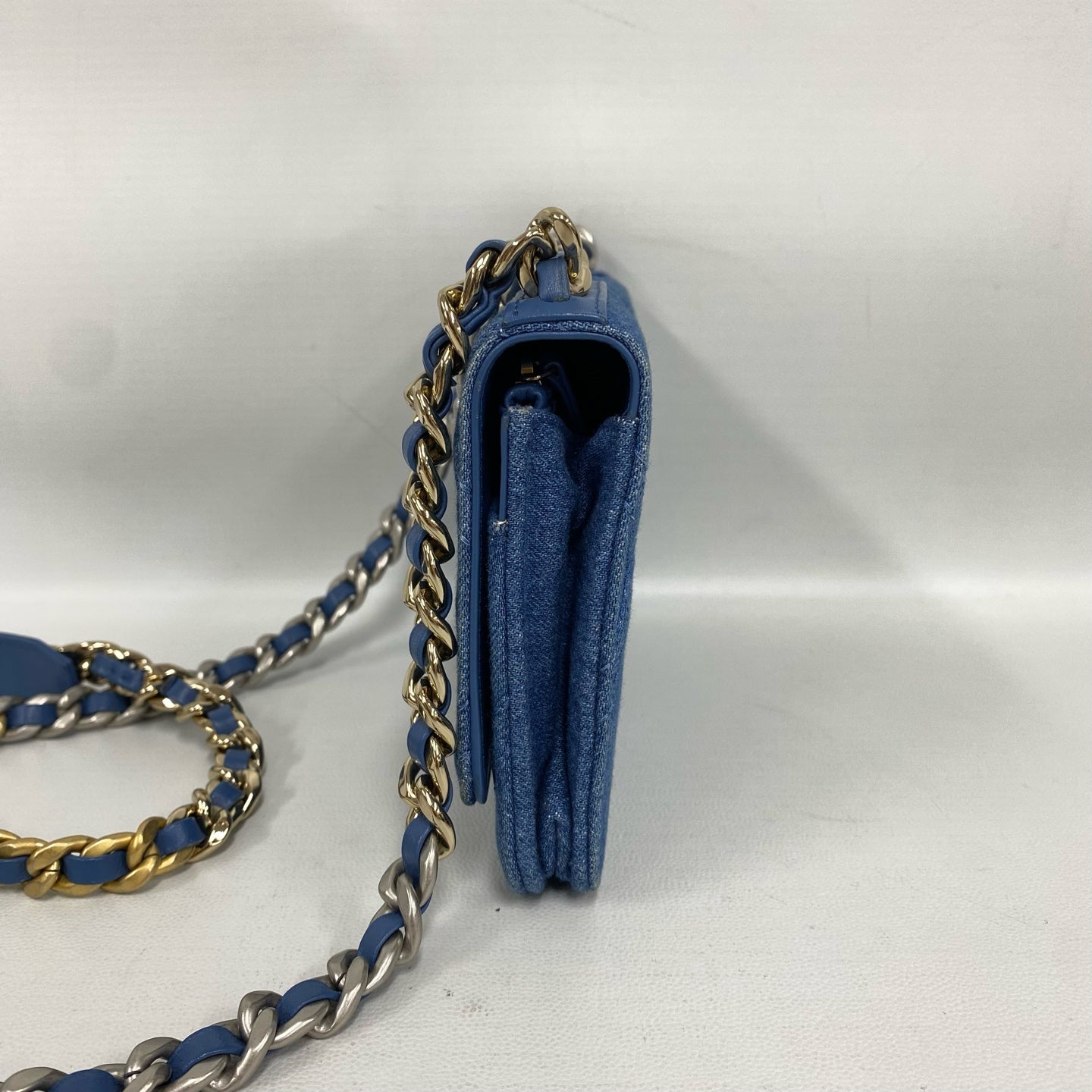 Chanel - 19Bag WOC - Denim - Blue - (mini)