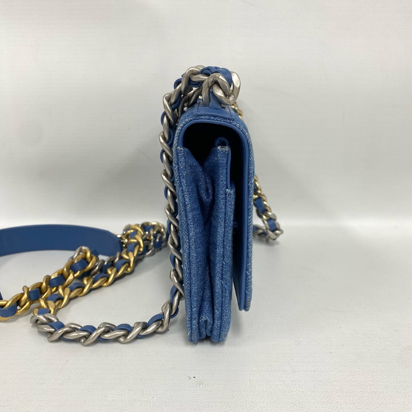 Chanel - 19Bag WOC - Denim - Blue - (mini)