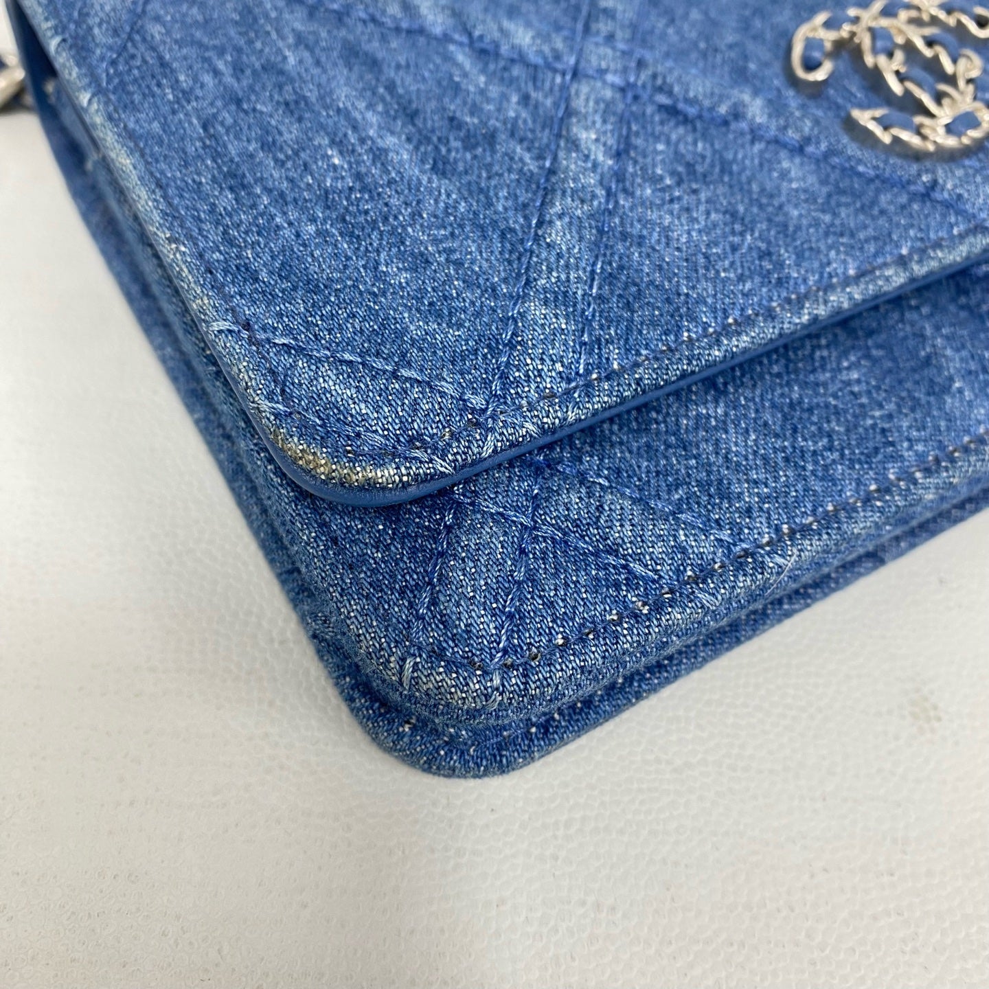 Chanel - 19Bag WOC - Denim - Blue - (mini)
