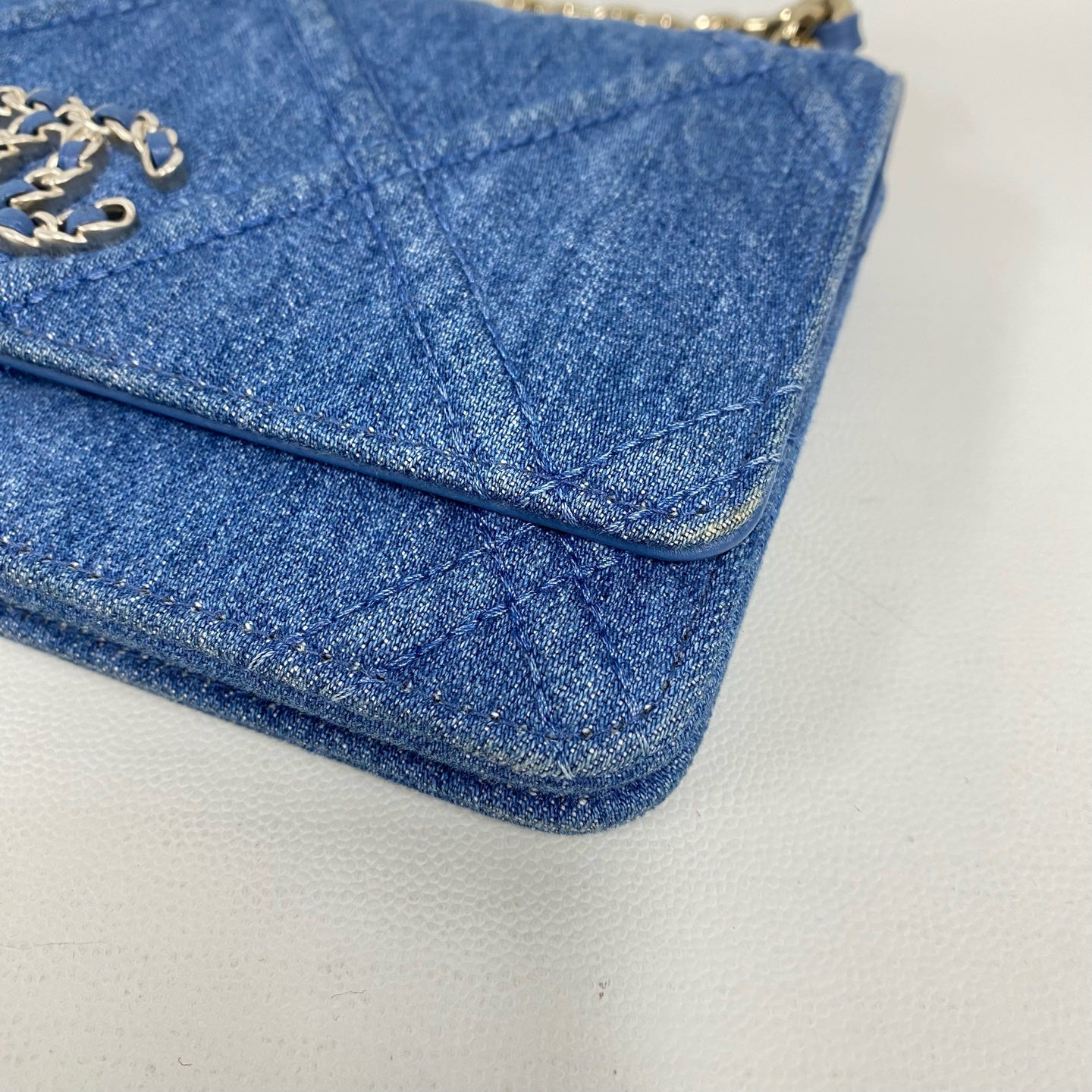 Chanel - 19Bag WOC - Denim - Blue - (mini)