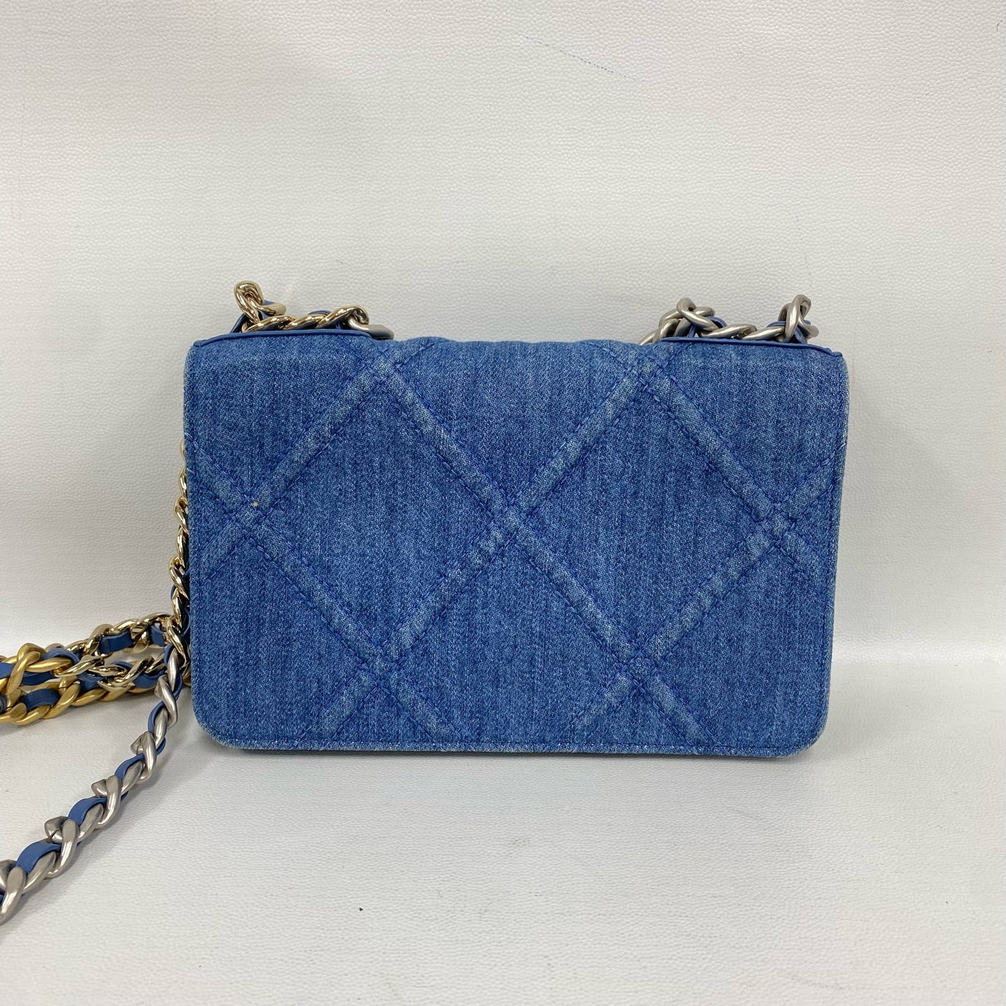 Chanel - 19Bag WOC - Denim - Blue - (mini)