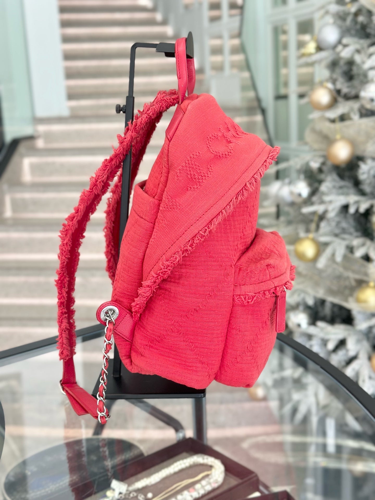 Chanel - 19P - Cloth - Red - (medium)