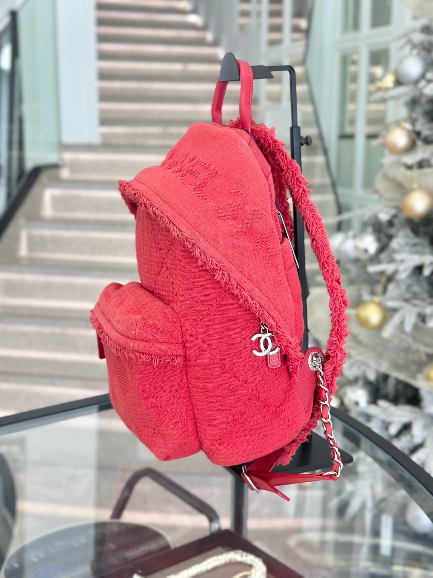 Chanel - 19P - Cloth - Red - (medium)