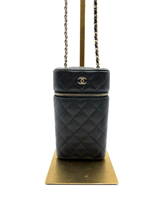 Chanel -  - Leather - Black